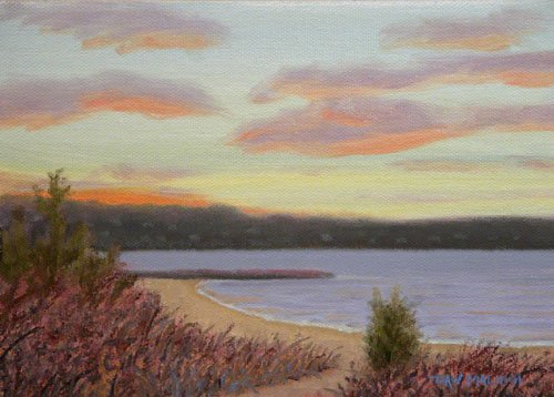 "Harbor Sunset"