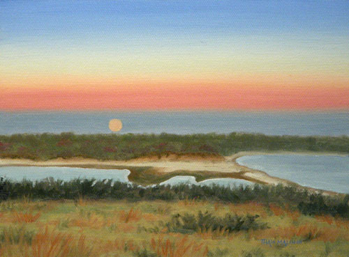 "Moon And Mudflats"